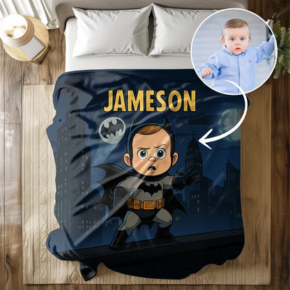 Custom Cartoon Blanket – Made from Your Child’s Photo