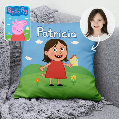 Custom Cartoon Pillow – Made from Your Child’s Photo